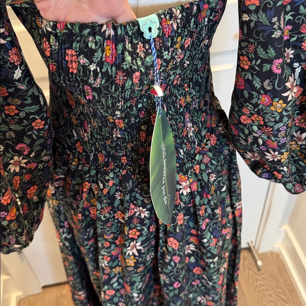 FARM Rio Flower Garden Long Dress Size S - Picture 10 of 11